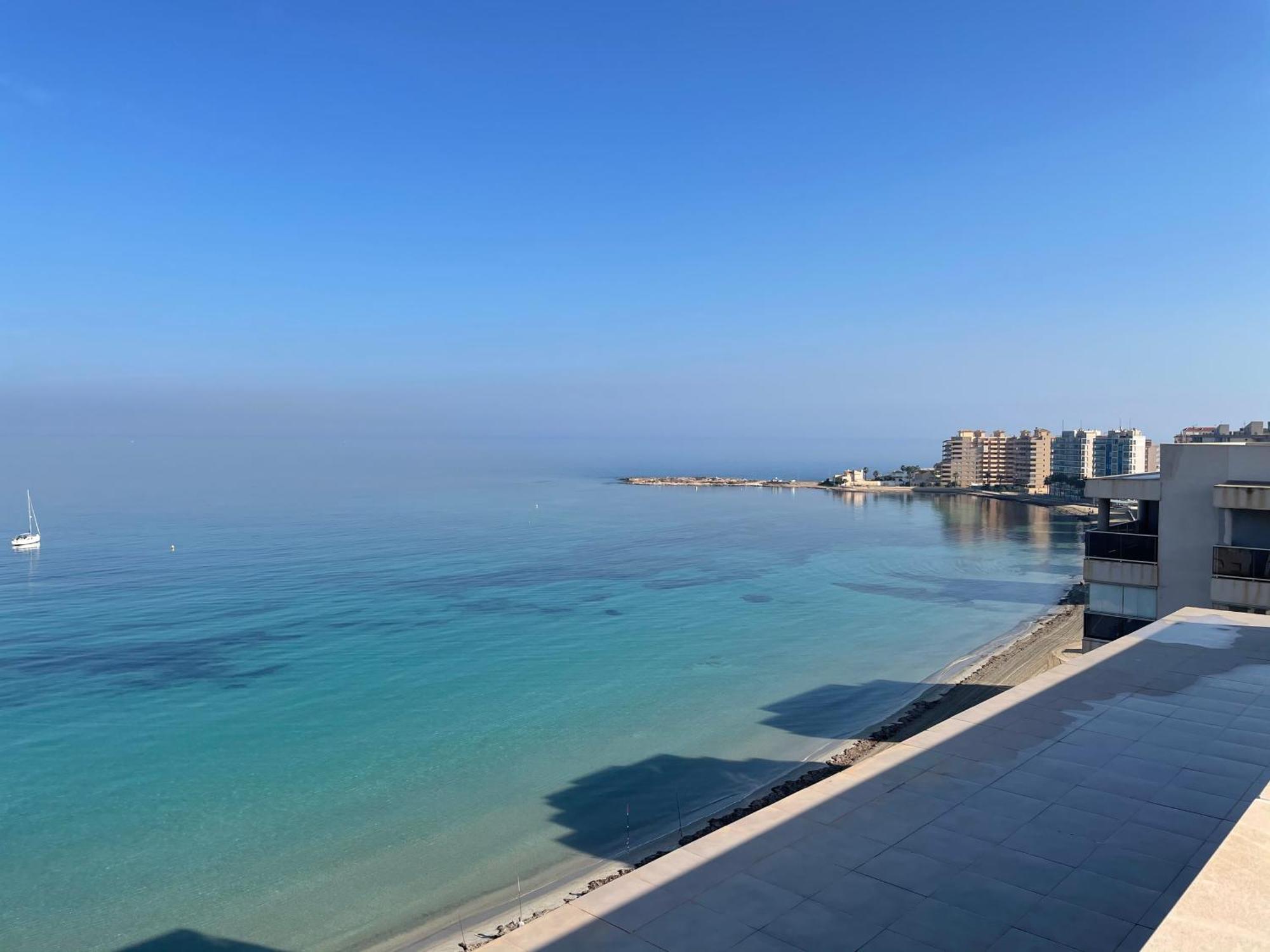 Apartamento En Primera Linea Con Vistas A La Playa Ensenada Del Esparto Del Residencial Vina Del Mar Apartamento La Manga del Mar Menor Exterior foto
