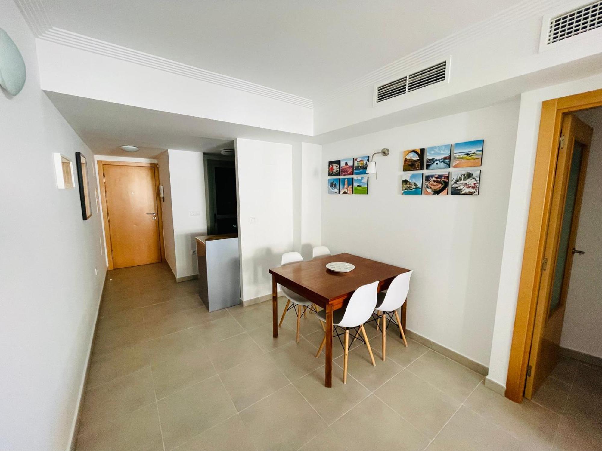 Apartamento En Primera Linea Con Vistas A La Playa Ensenada Del Esparto Del Residencial Vina Del Mar Apartamento La Manga del Mar Menor Exterior foto